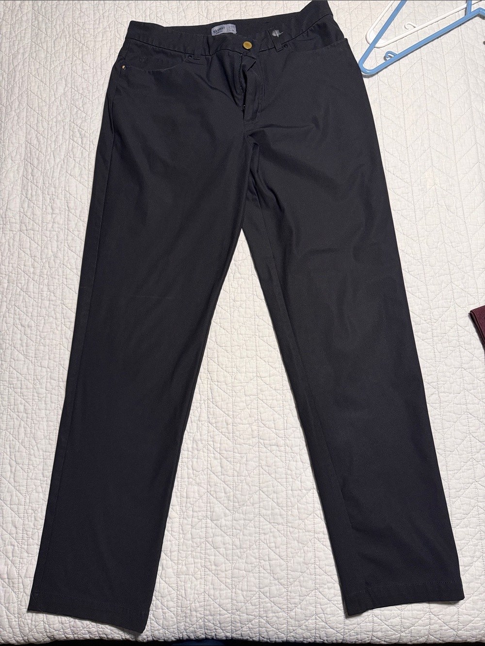 VRST Black Men's Straight Chino Pants